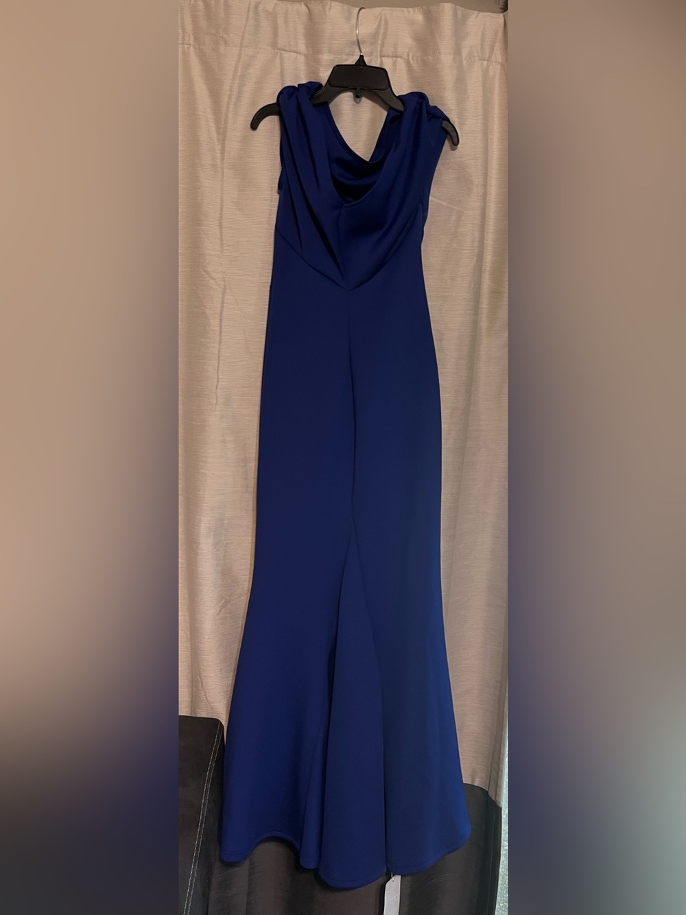 NWT Size Medium (8-10) OYS Royal Blue Off Shoulder Mermaid Dress